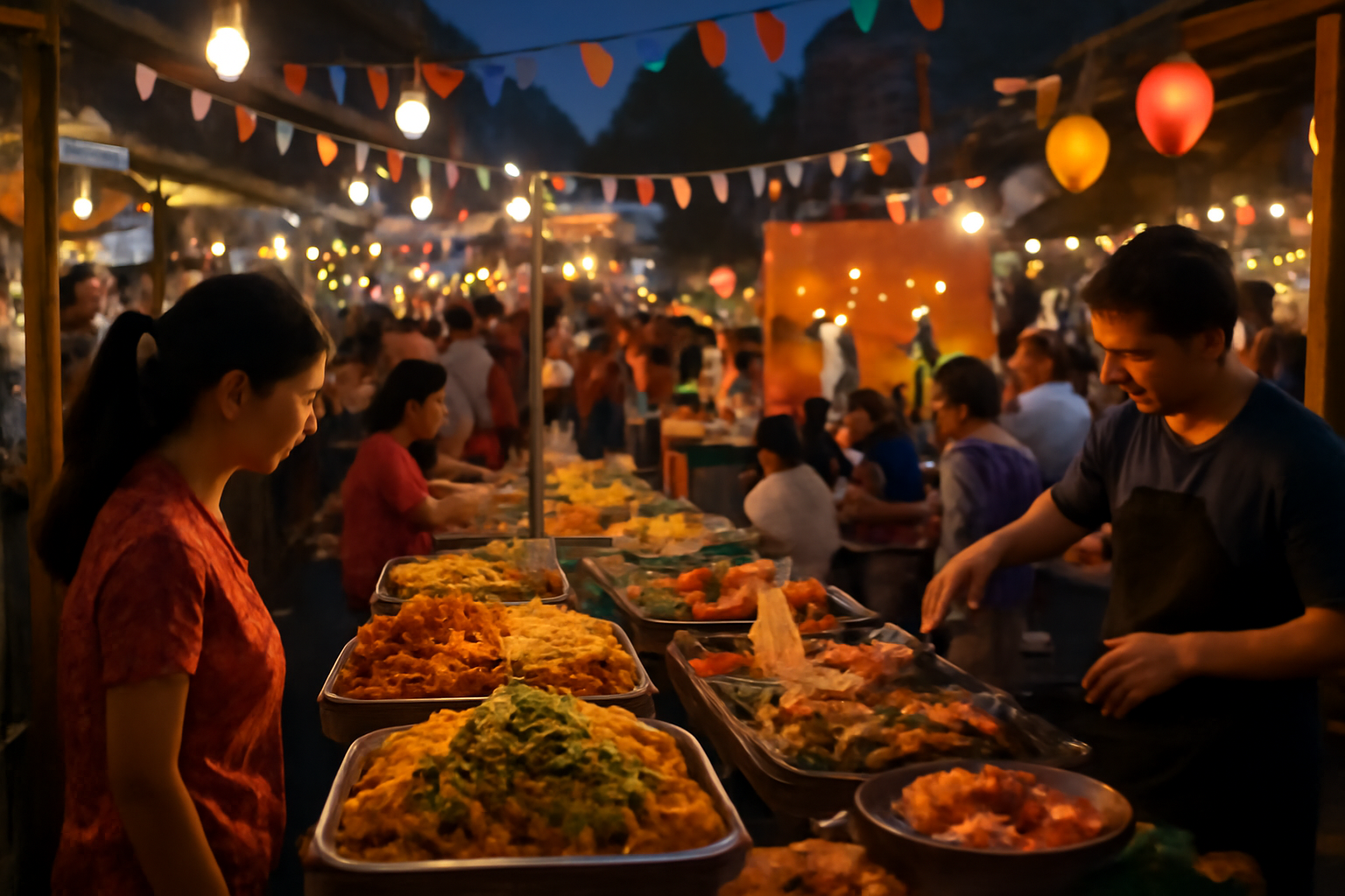 มหัศจรรย์ของอาหารข้างถนนในไทย: การลิ้มรสวัฒนธรรมและความบันเทิง