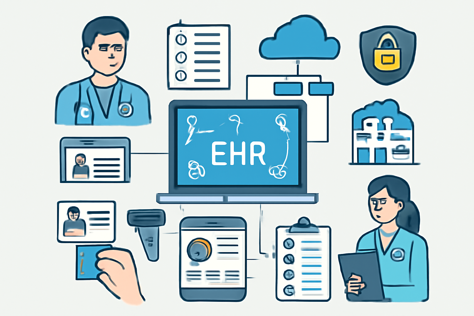 IoT, การขนส่ง, และการให้บริการในระยะสุดท้าย: การสร้างความน่าเชื่อถือในการบริการผู้ป่วย