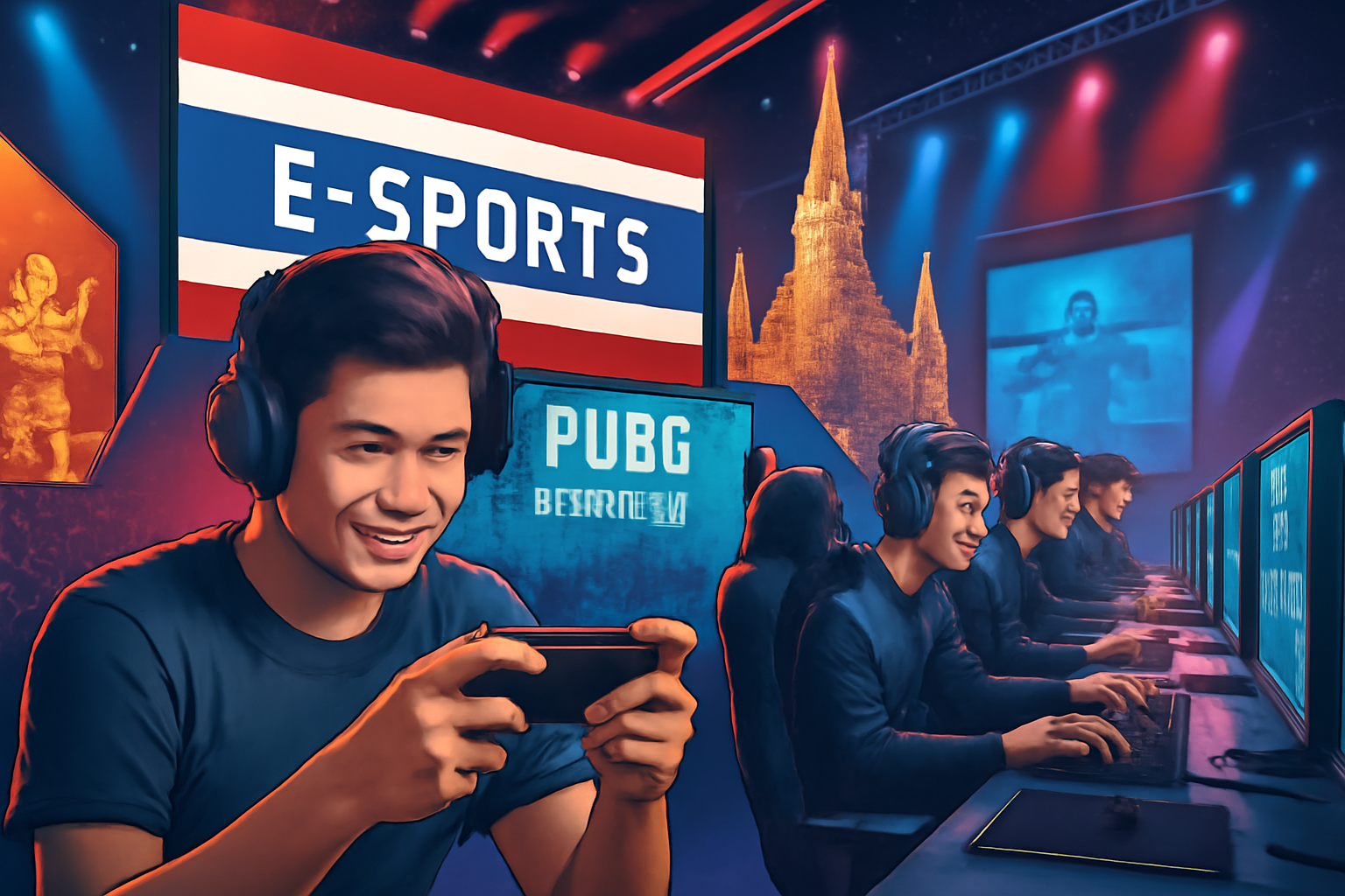 วัฒนธรรมเกมและอีสปอร์ตในประเทศไทย: การครอบงำในเอเชียตะวันออกเฉียงใต้