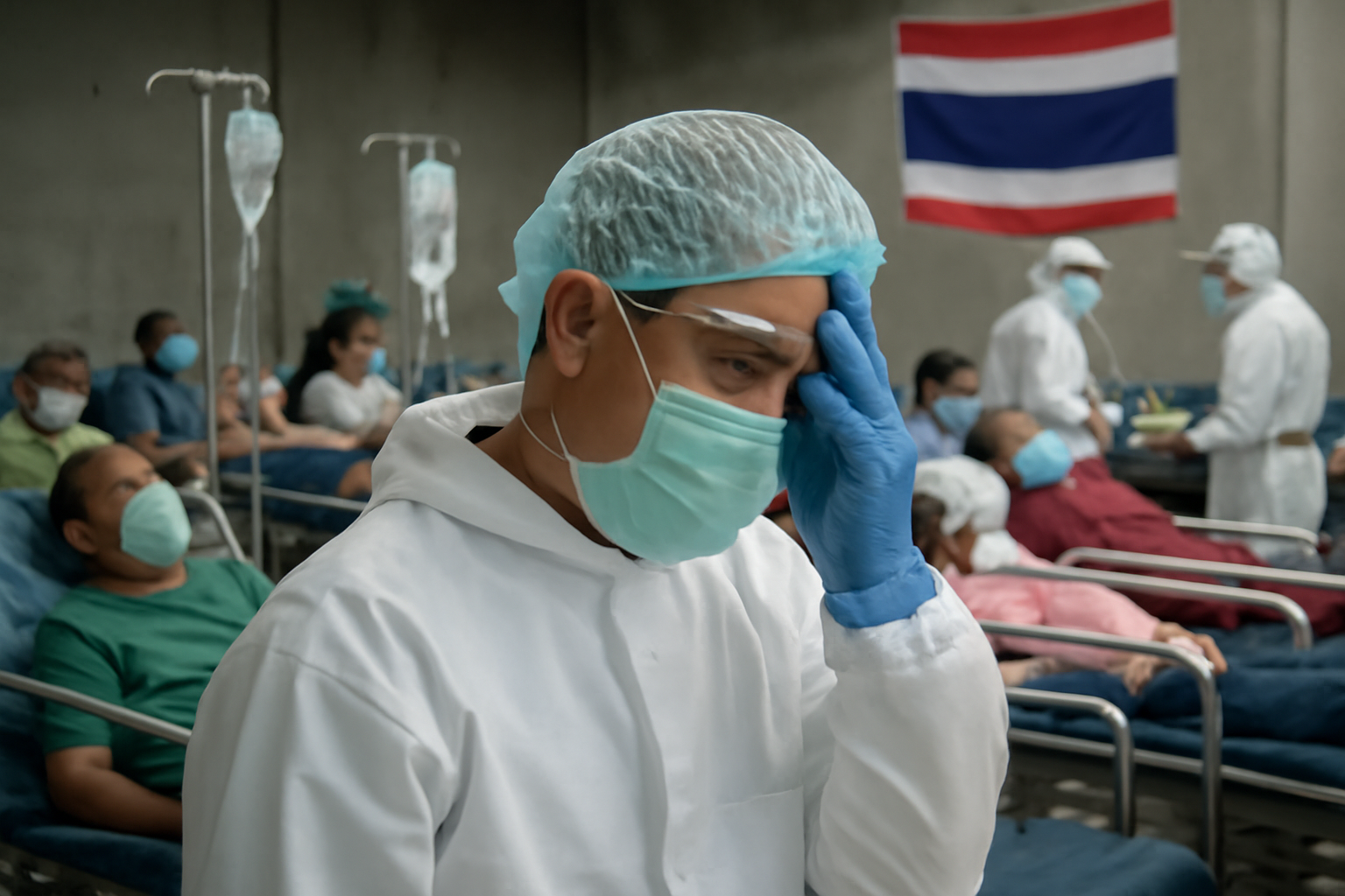 ความท้าทายที่ระบบการดูแลสุขภาพของประเทศไทยเผชิญในช่วงการระบาดของ COVID-19