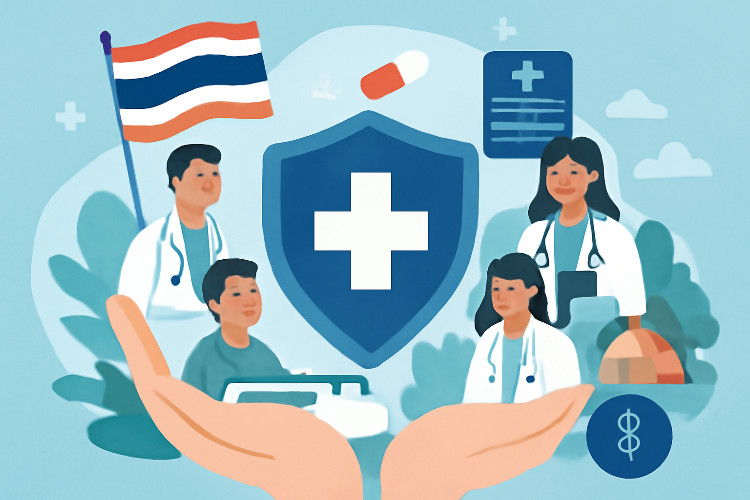 การนำทางการประกันสุขภาพในประเทศไทย: ตัวเลือกสำหรับทุกระดับรายได้