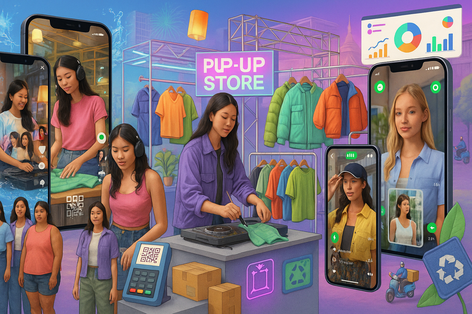 สร้างแบรนด์แฟชั่นที่ให้ความสำคัญกับวัยรุ่นในประเทศไทย: กลยุทธ์ การปฏิบัติการ และโทนเสียง