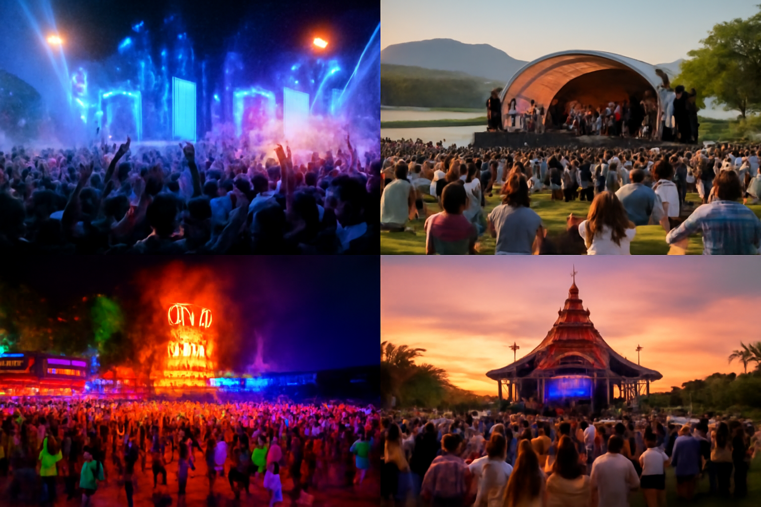 ฉากเทศกาลดนตรีกลางแจ้งที่กำลังเติบโตในประเทศไทย