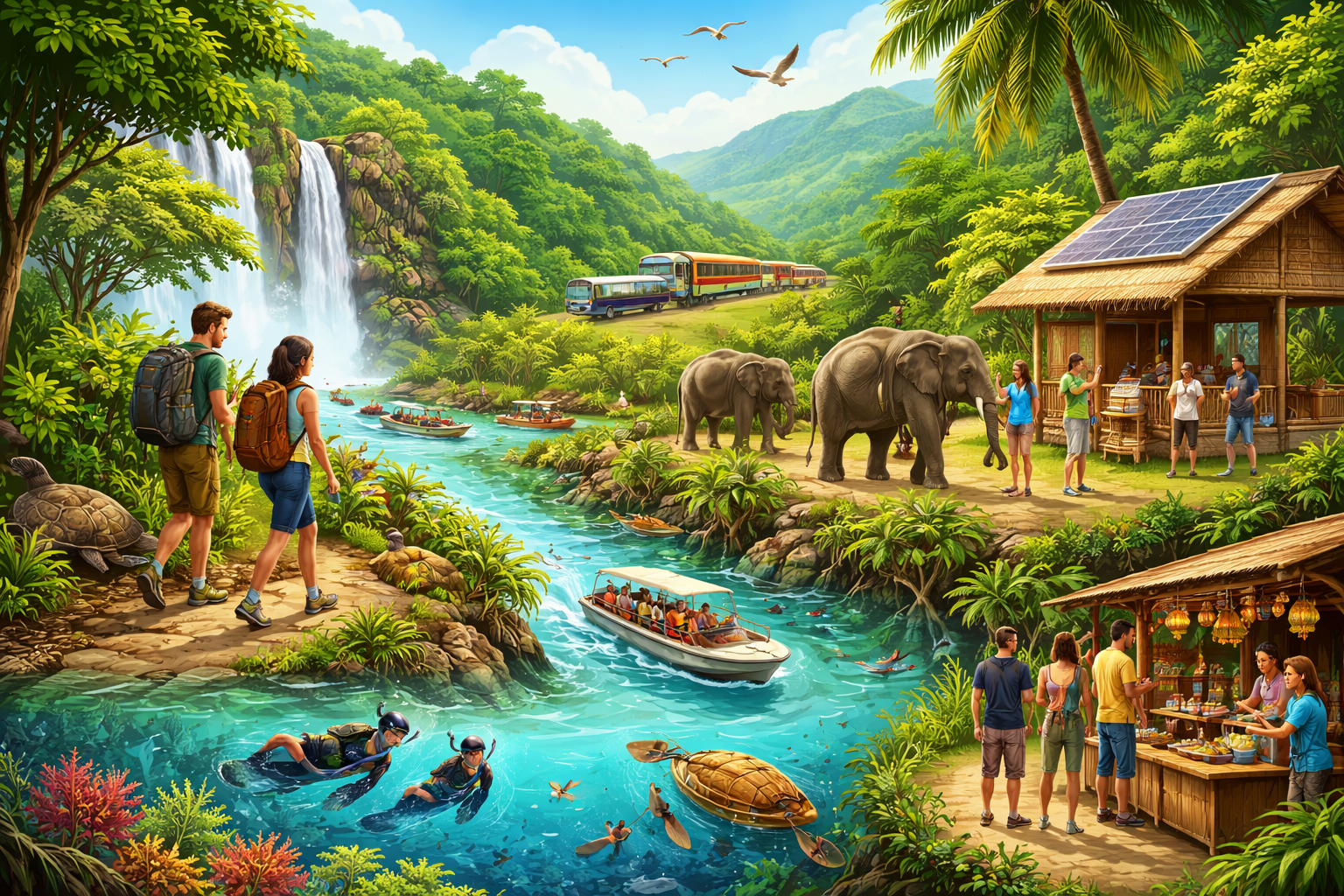 การท่องเที่ยวเชิงนิเวศโดยชุมชนในภาคเหนือของประเทศไทย: เมื่อหมู่บ้านเป็นผู้นำการอนุรักษ์