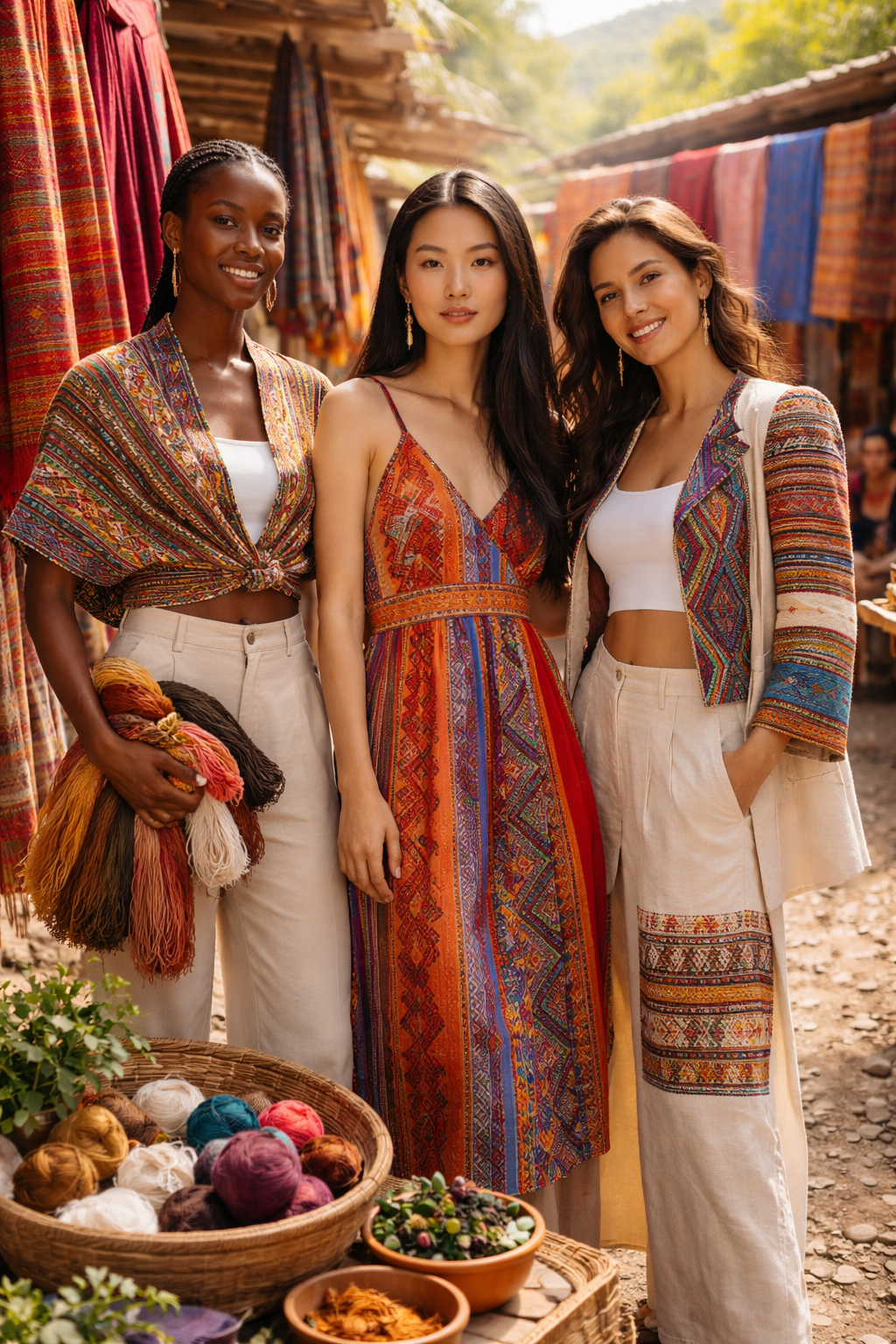 จากกี่ทอสู่รันเวย์: คุณค่าของการทอผ้าแบบดั้งเดิมในอุตสาหกรรมแฟชั่นปัจจุบัน