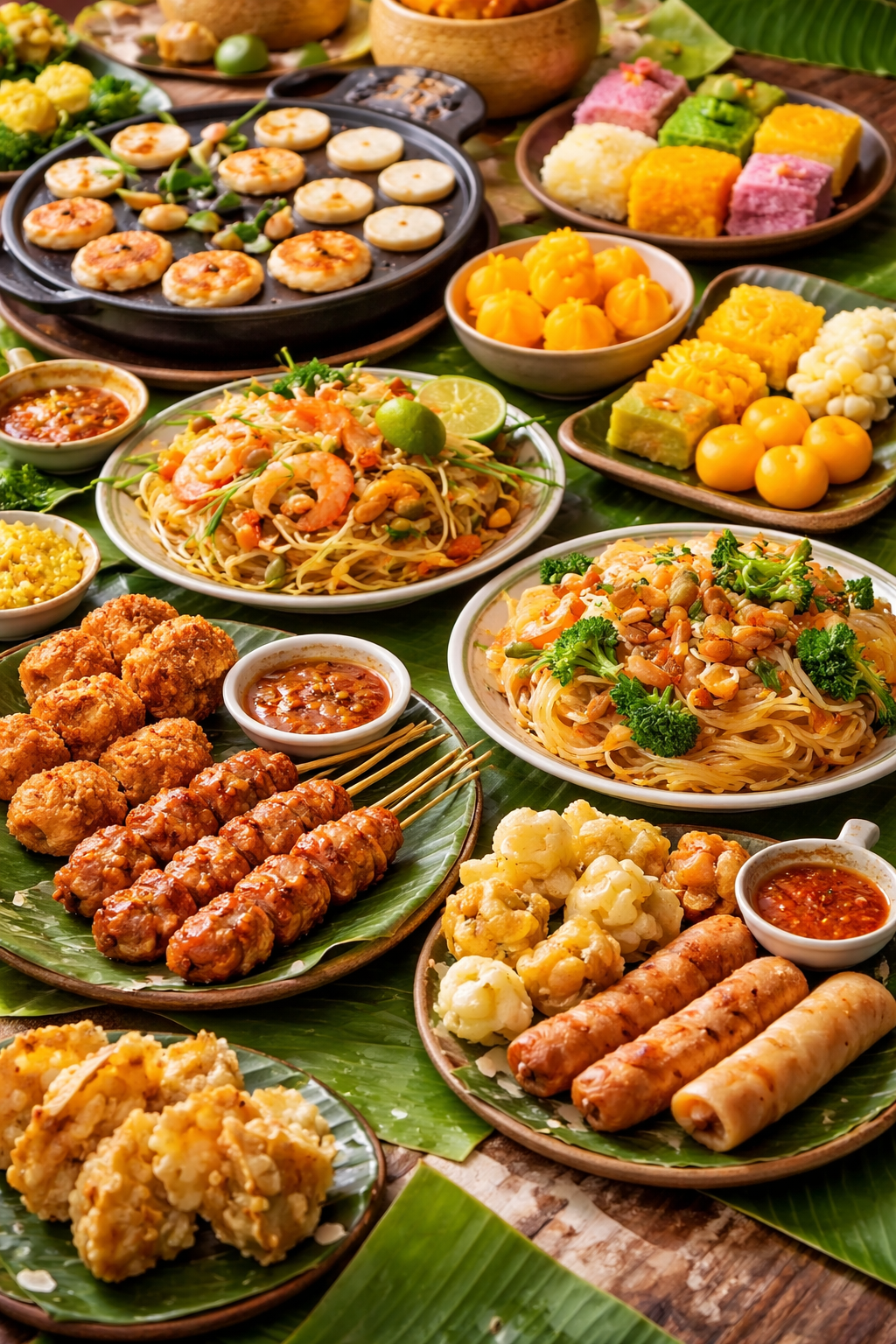 ประเพณีของว่างไทย: เจาะลึกเมนูเส้นยอดนิยมและขนมหวานคลาสสิก