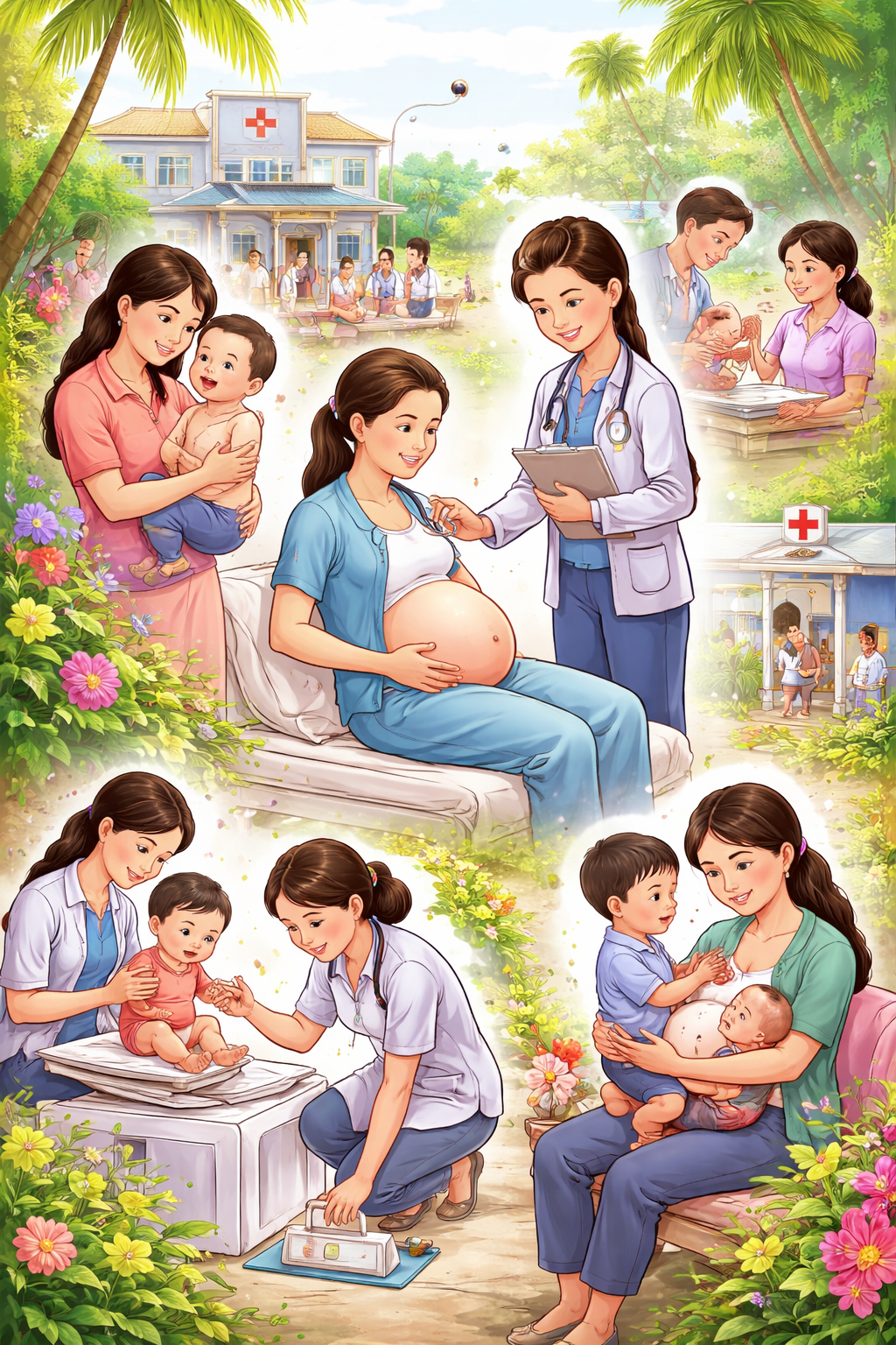 การพัฒนาสุขภาพมารดาและเด็กในประเทศไทยผ่านโครงการของรัฐบาล