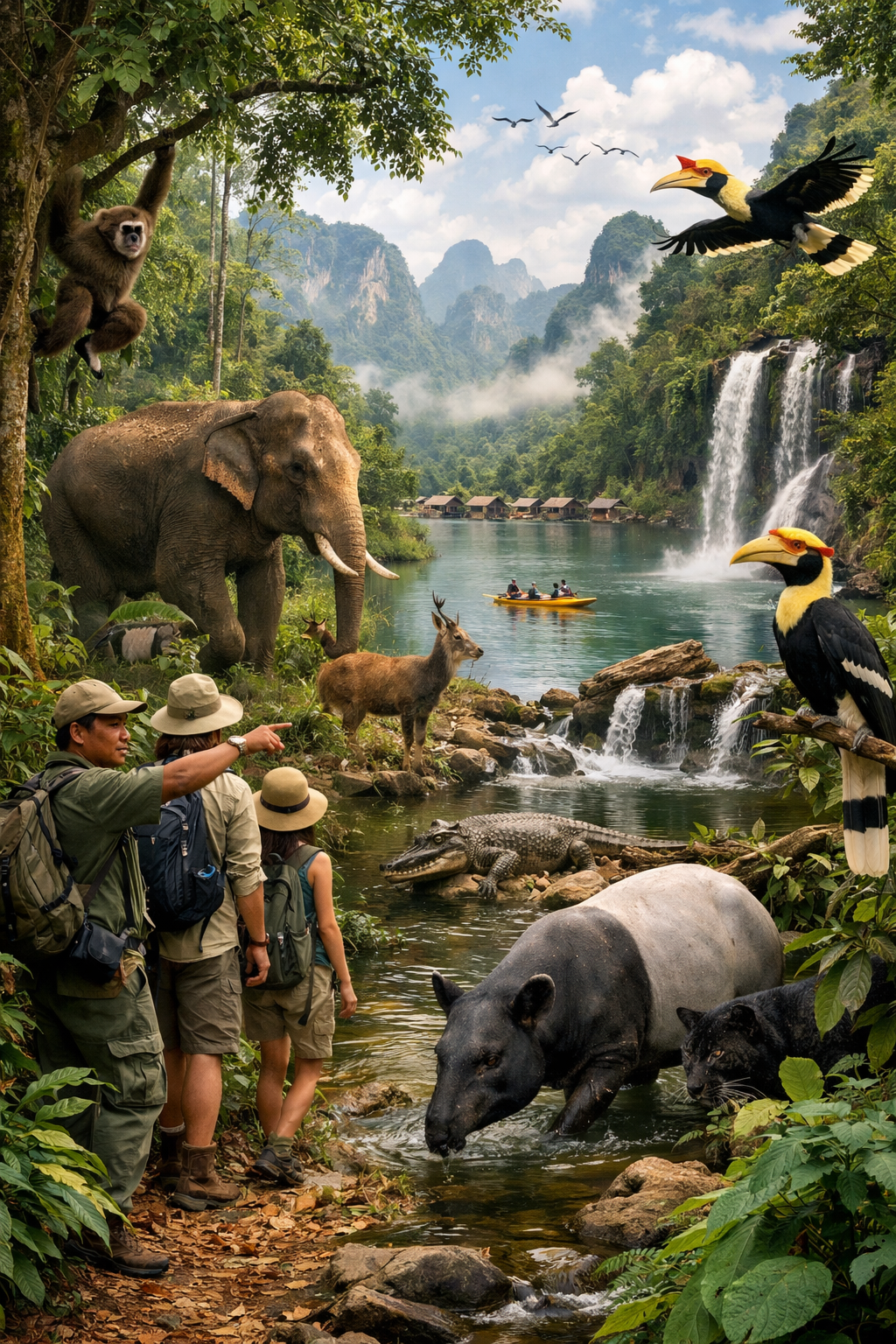 สู่ความเป็นป่า: เพลิดเพลินกับซาฟารีธรรมชาติในอุทยานแห่งชาติของไทย