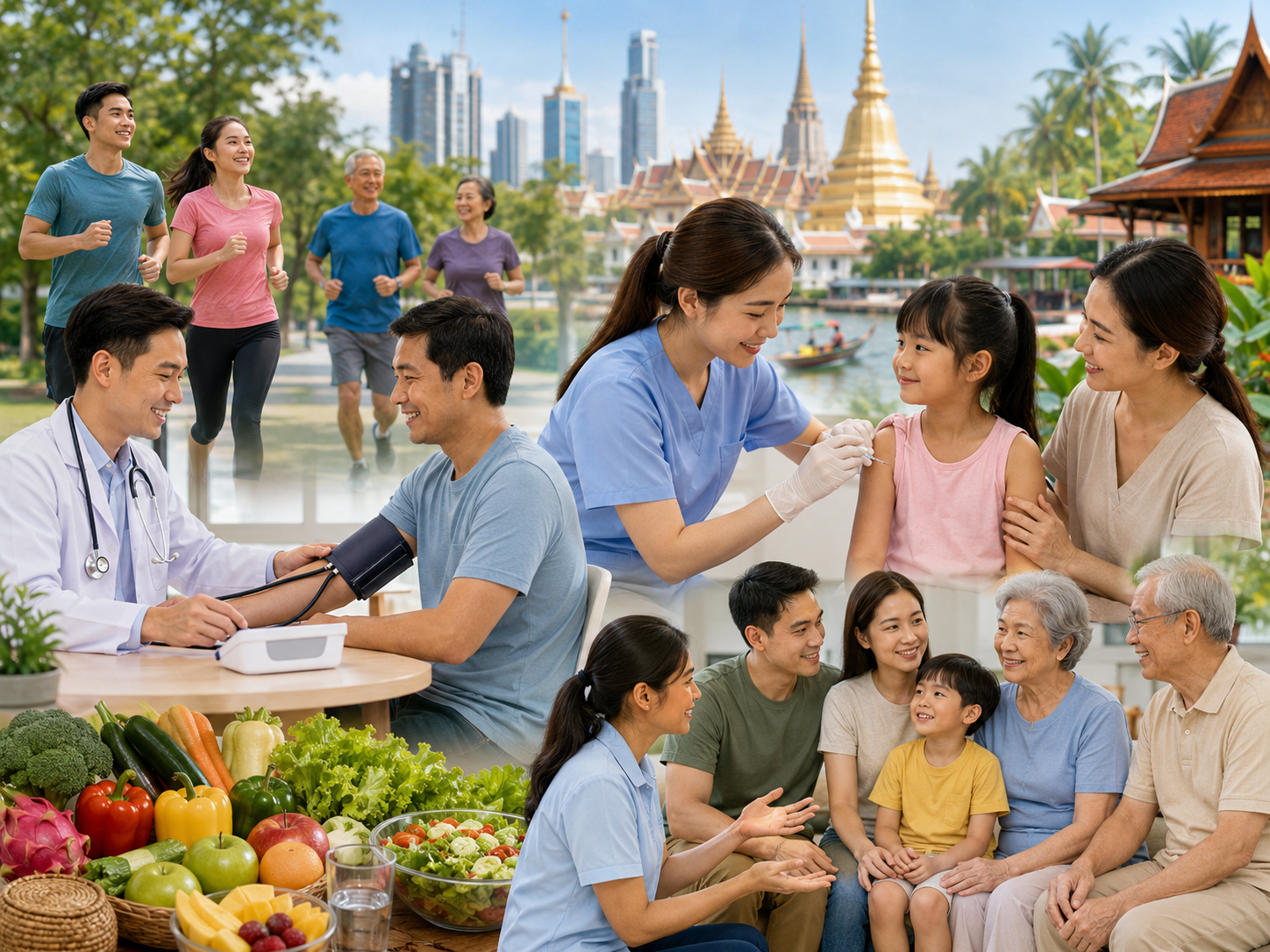 การลดภาระโรคในอนาคตผ่านการดูแลเชิงป้องกันในประเทศไทย