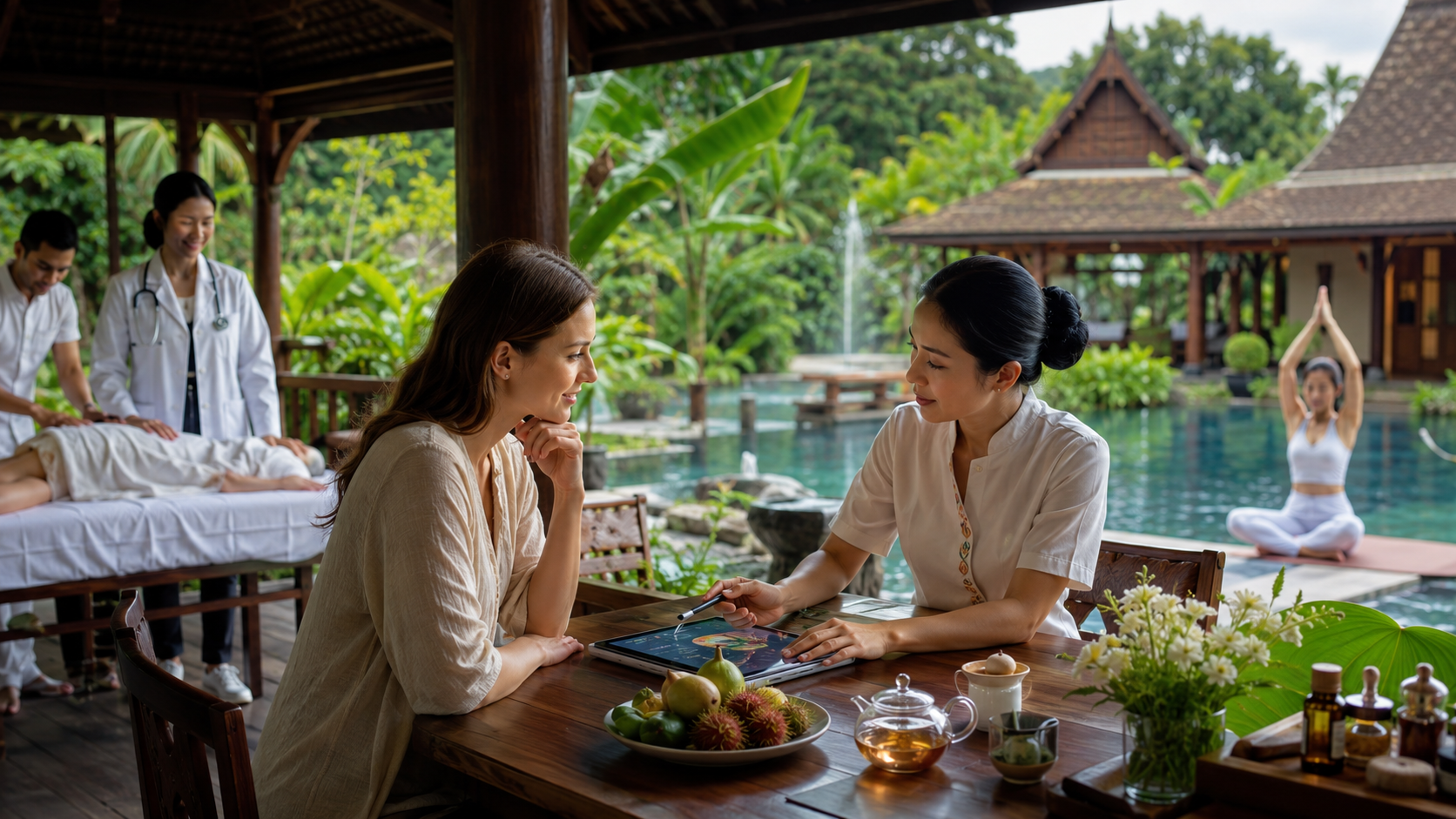 การผสมผสานภูมิปัญญาการรักษาแบบไทยกับการฟื้นฟูสมัยใหม่: ประเทศไทยกำลังออกแบบวันหยุดเพื่อจัดการความเครียด การนอนหลับ และดิจิทัลดีท็อกซ์อย่างไร