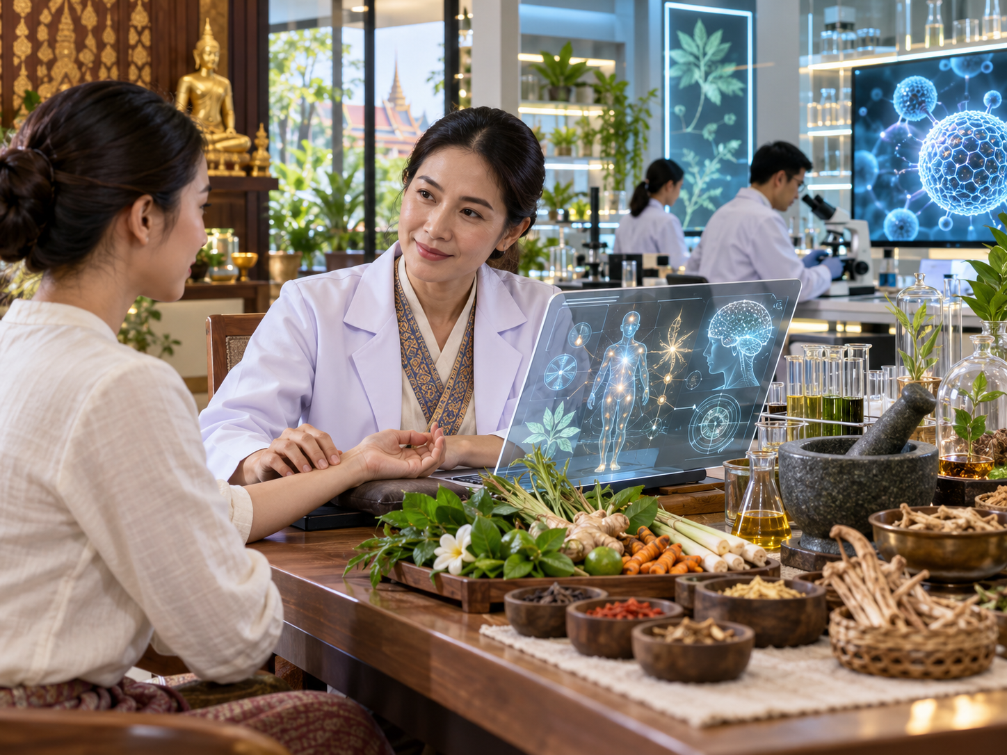 Smart Healthcare TTM แพทย์แผนไทยผสาน AI ตั้งเป้าลดเวลาวินิจฉัยเหลือ 5 นาที